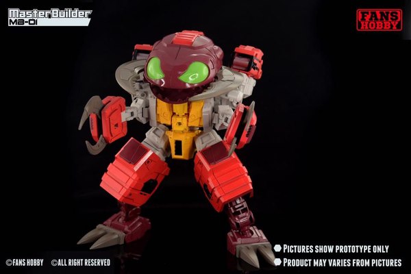 Fans Hobby Master Builder MB 01 MB 02   New Third Party Group Shows Off Unofficial Repugnus Doublecross For 2017  (5 of 17)